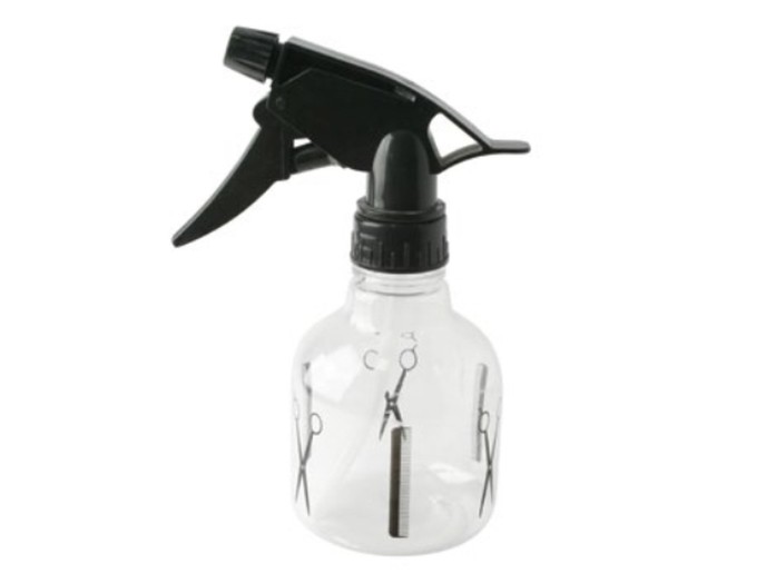 Ozen Spray Bottle 8 Oz Clear Salon Patterned