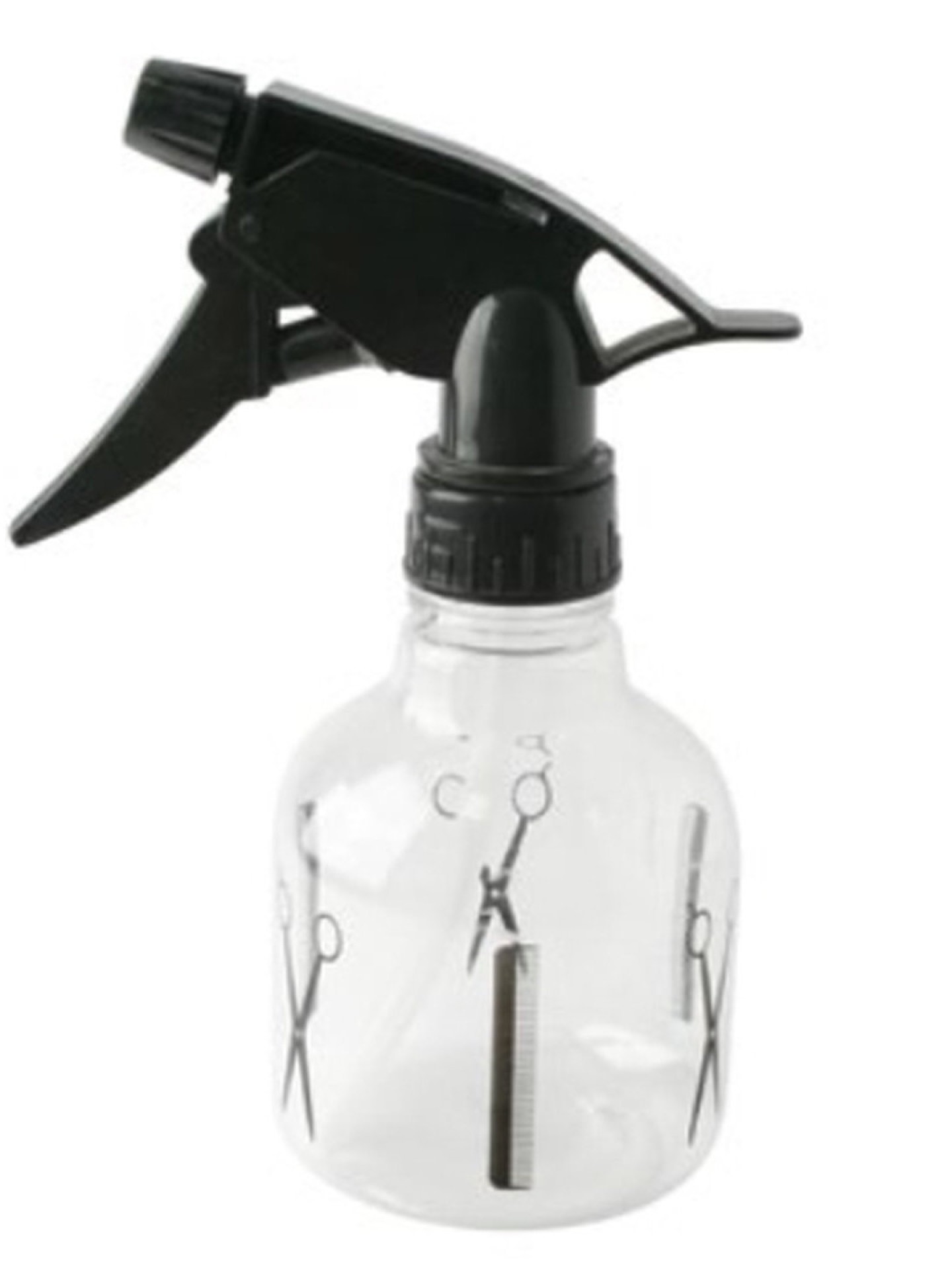 Ozen Spray Bottle 8 Oz Clear Salon Patterned