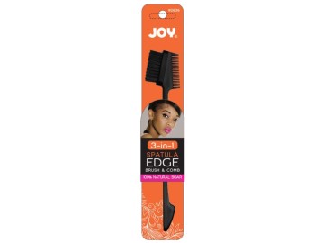 Annie 3 in 1 Spatula Edge Brush Boar Bristle #2606