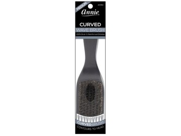 Annie Curved Wave Brush 100% Boar #2350