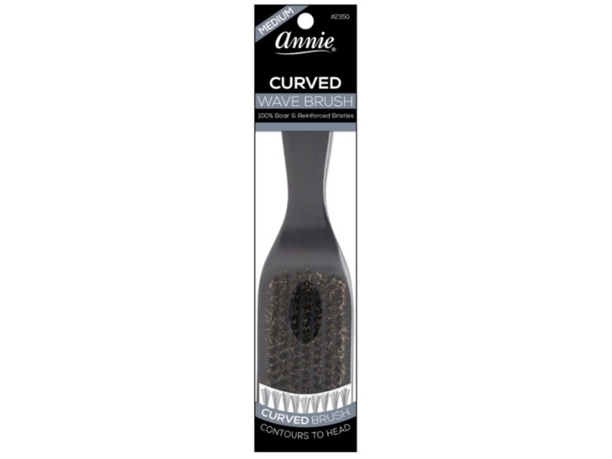 Annie Curved Wave Brush 100% Boar #2350