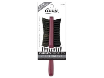 Annie Brush 2 Way Brush Curved Bristles #2357