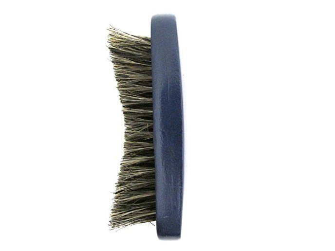 Annie Soft Military Curved Bristle Brush 100% #2342