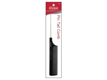 Annie Pin Tail Comb Black Bulk #162