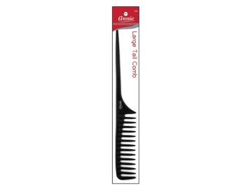 Annie Large Tail Comb Black #0038