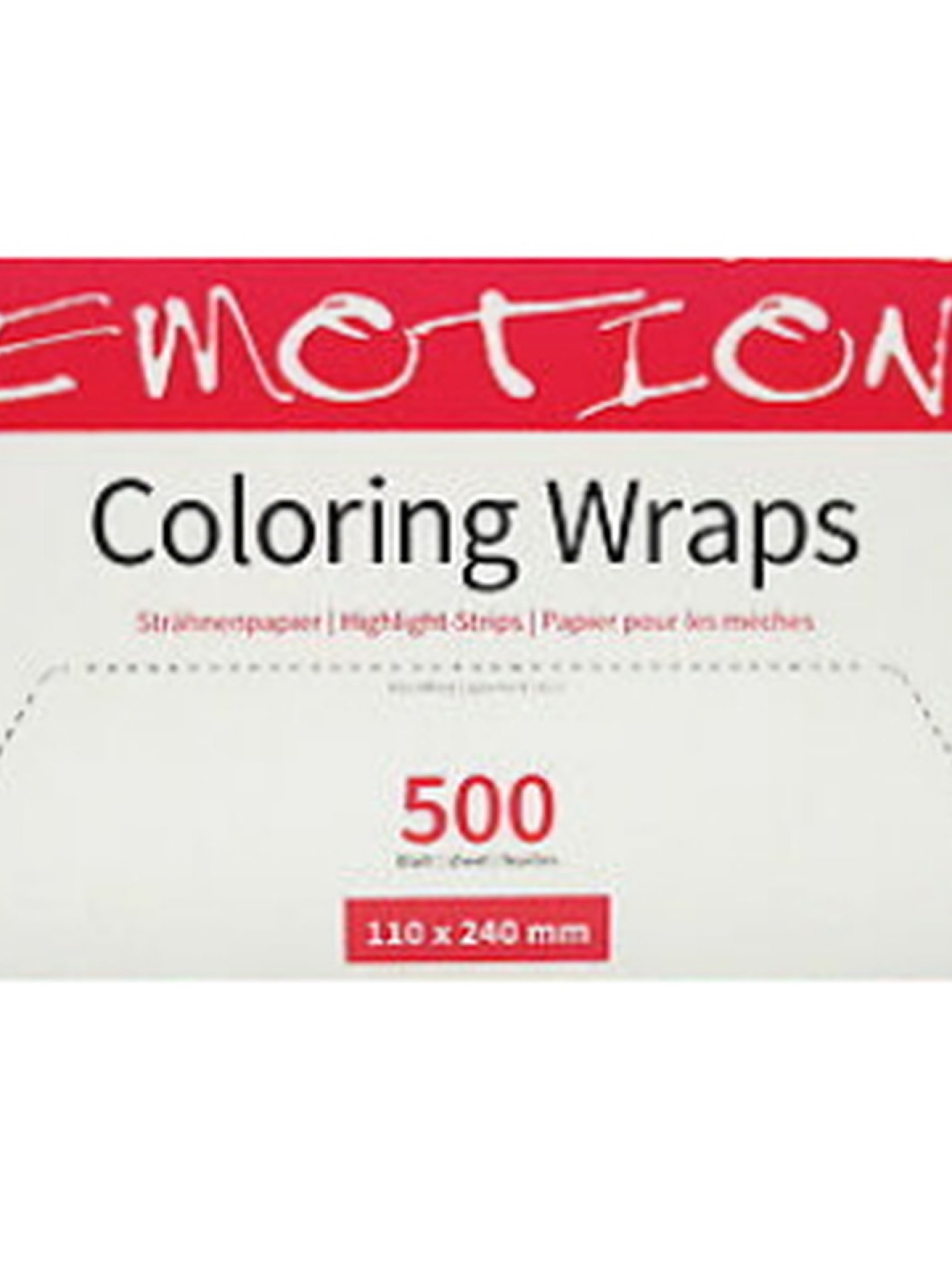 Mechas de Papel 110x240mm 500unid.