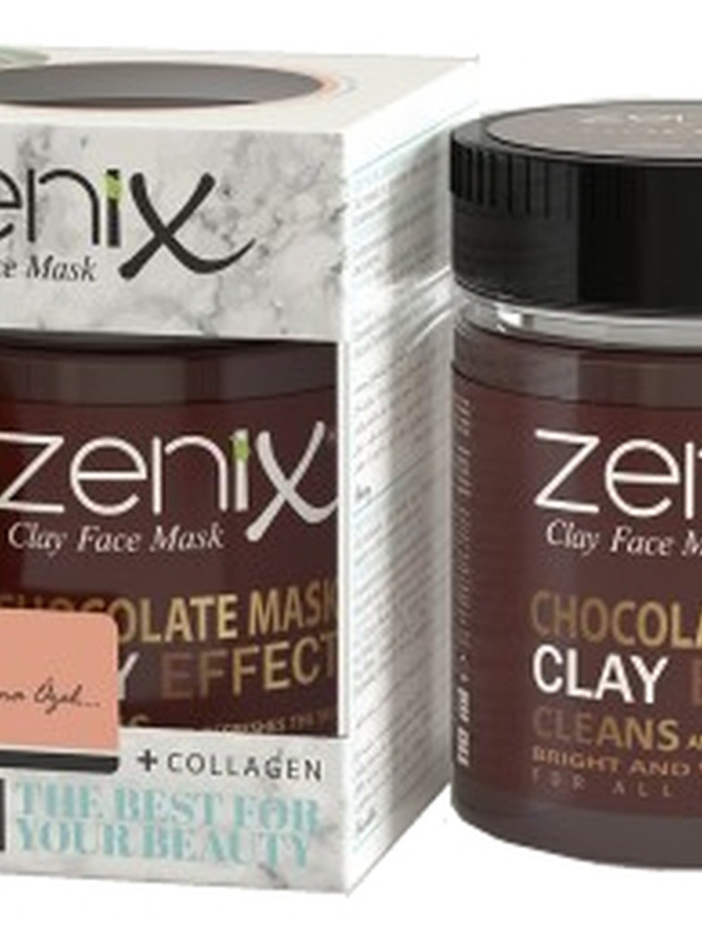 Zenix Clay Face Mask Chocolate 190g