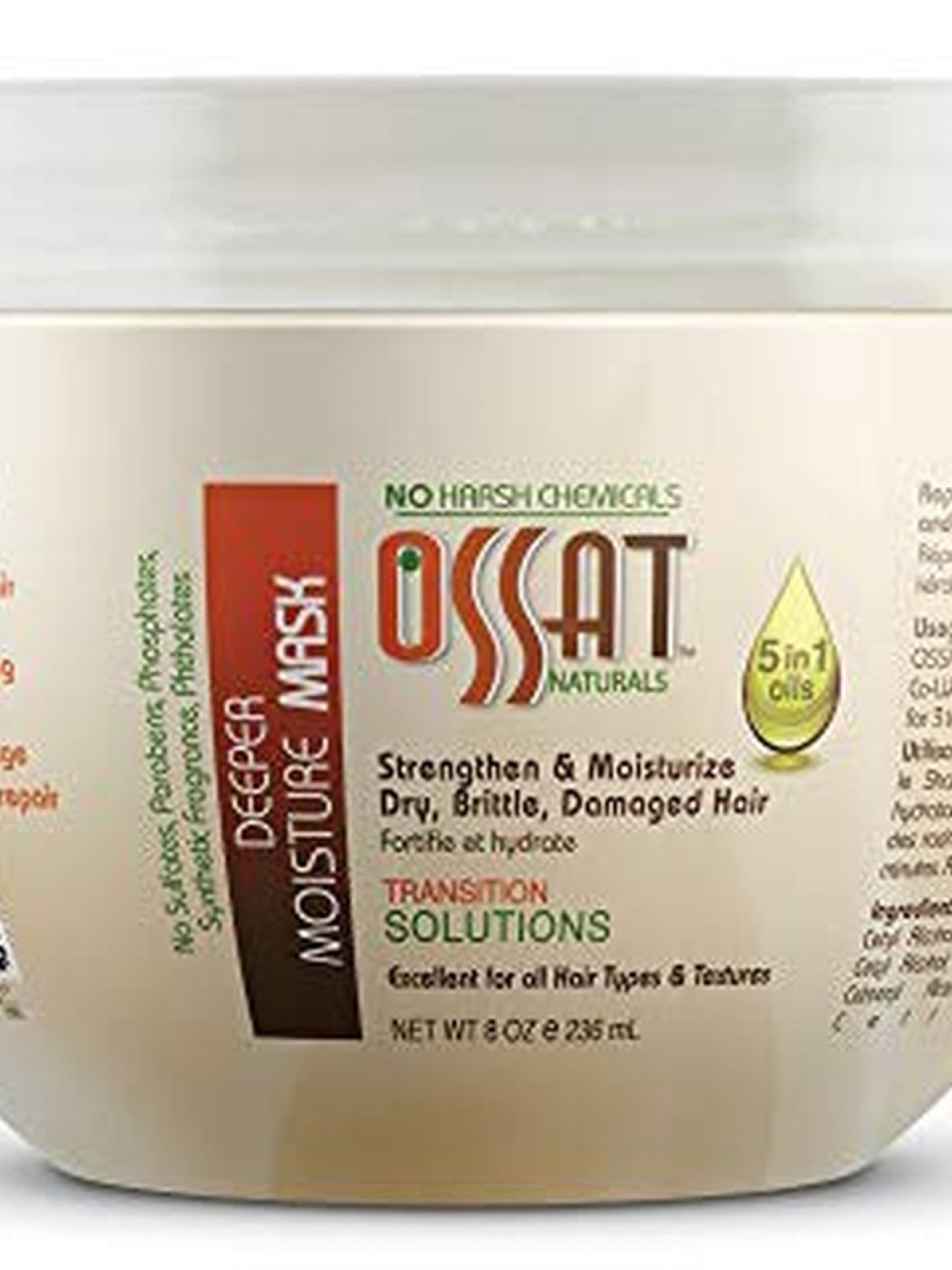 Ossat Naturals Deeper Moisture Mask 8oz