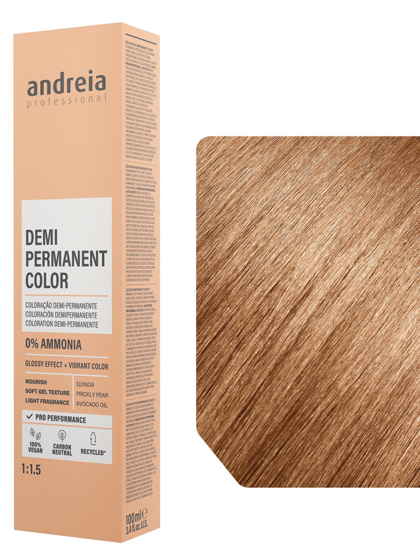 AP Coloração Demi-Permanente Vegan 100ml - 8.34