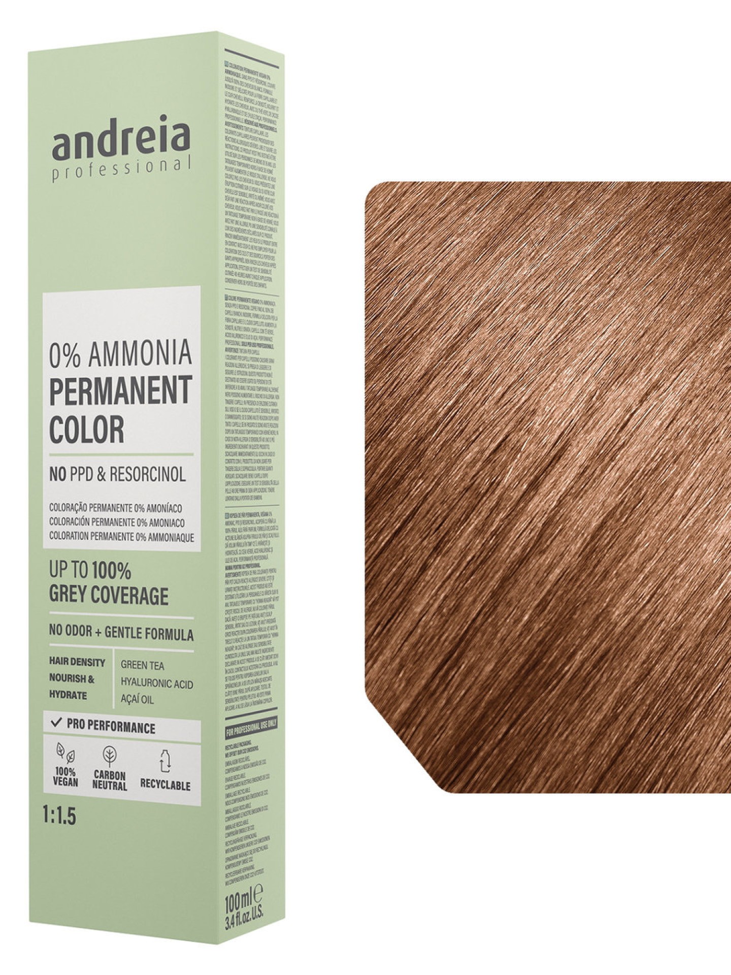 AP Coloração Permanente Vegan 0% Amoníaco 100ml - 7.74