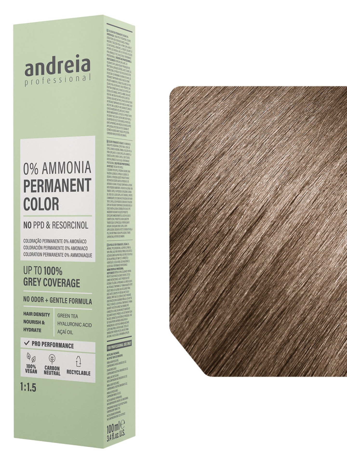 AP Coloração Permanente Vegan 0% Amoníaco 100ml - 8.71