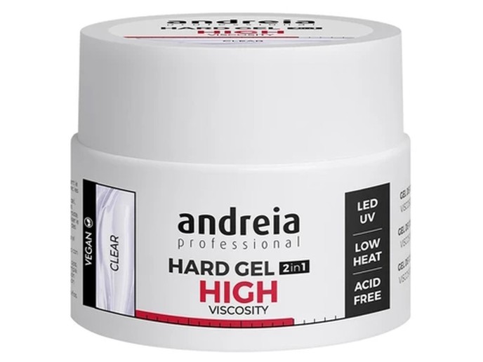 Andreia Profection Hard Gel 2 em 1 - Clear 44gr