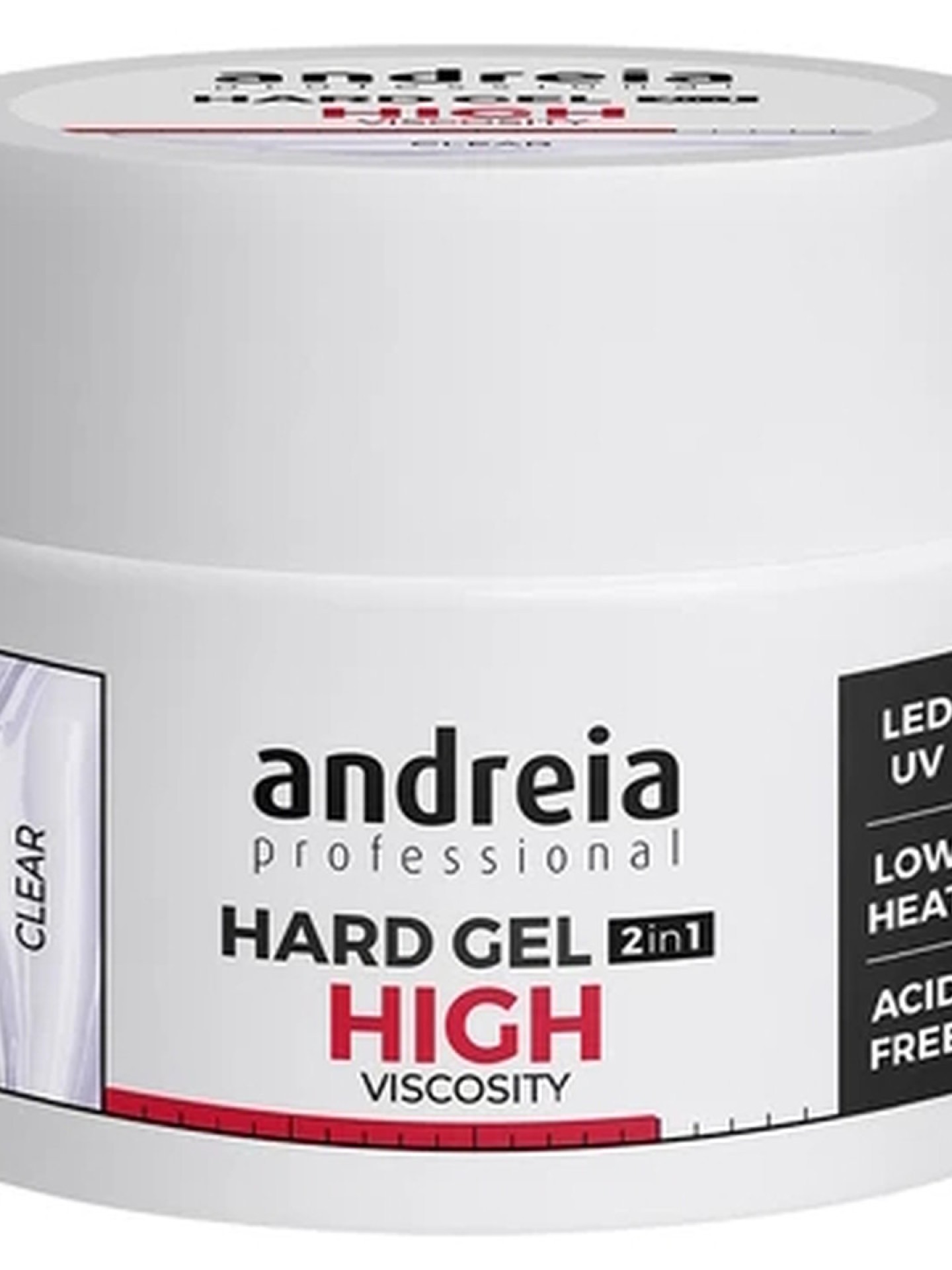 Andreia Profection Hard Gel 2 em 1 - Clear 44gr