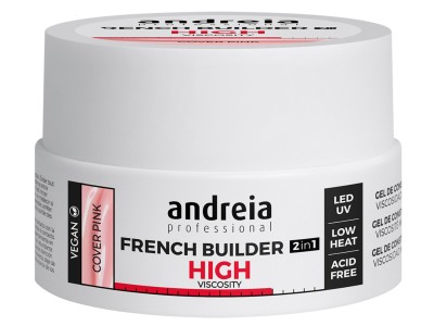 Andreia Profection Hard Gel 2 em 1 - Cover Pink 22gr - Image product