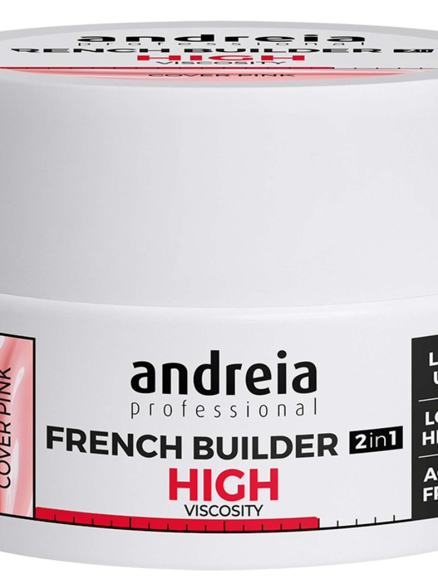 Andreia Profection Hard Gel 2 em 1 - Cover Pink 22gr