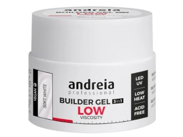 Andreia Profection Gel Constru��o 3 em 1 - Soft White 44gr