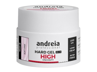 Andreia Gel Constru��o 2 em 1 High - Soft Pink 44gr - Image product