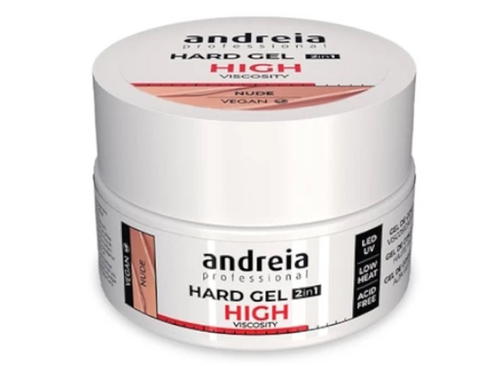 Andreia Gel Construção 2 em 1 High - Nude 22gr