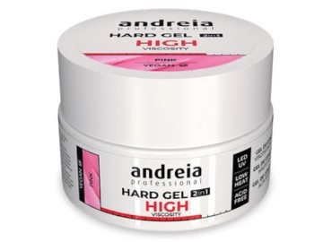 Andreia Gel Construção 2 em 1 High - Glitter Pink 22gr
