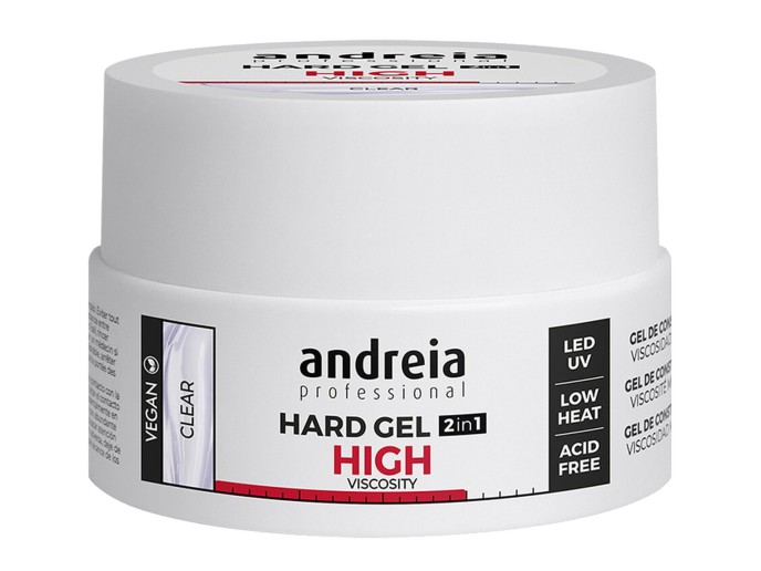 Andreia Gel Constru��o 2 em 1 High - Clear 22gr