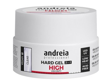 Andreia Gel Constru��o 2 em 1 High - Clear 22gr