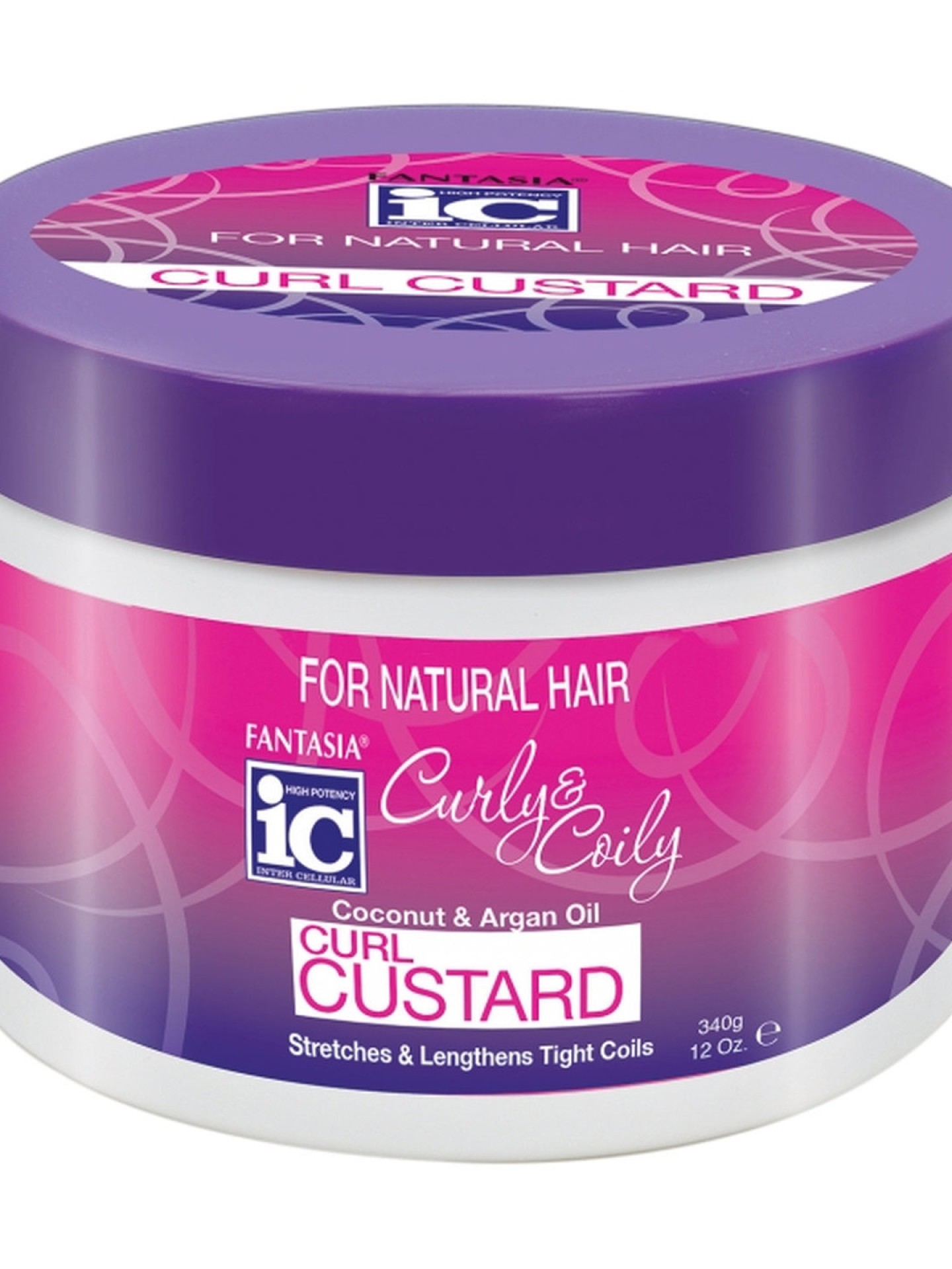 IC Curly & Coily Curl Custard 12oz