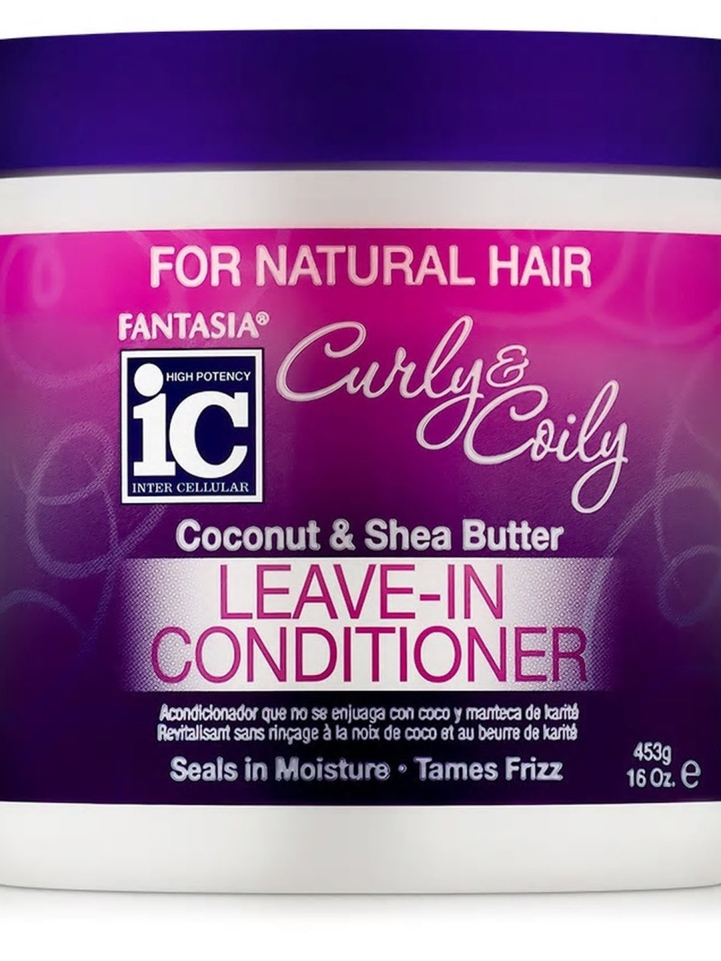 IC Curly & Coily Leave-In Conditioner 16oz