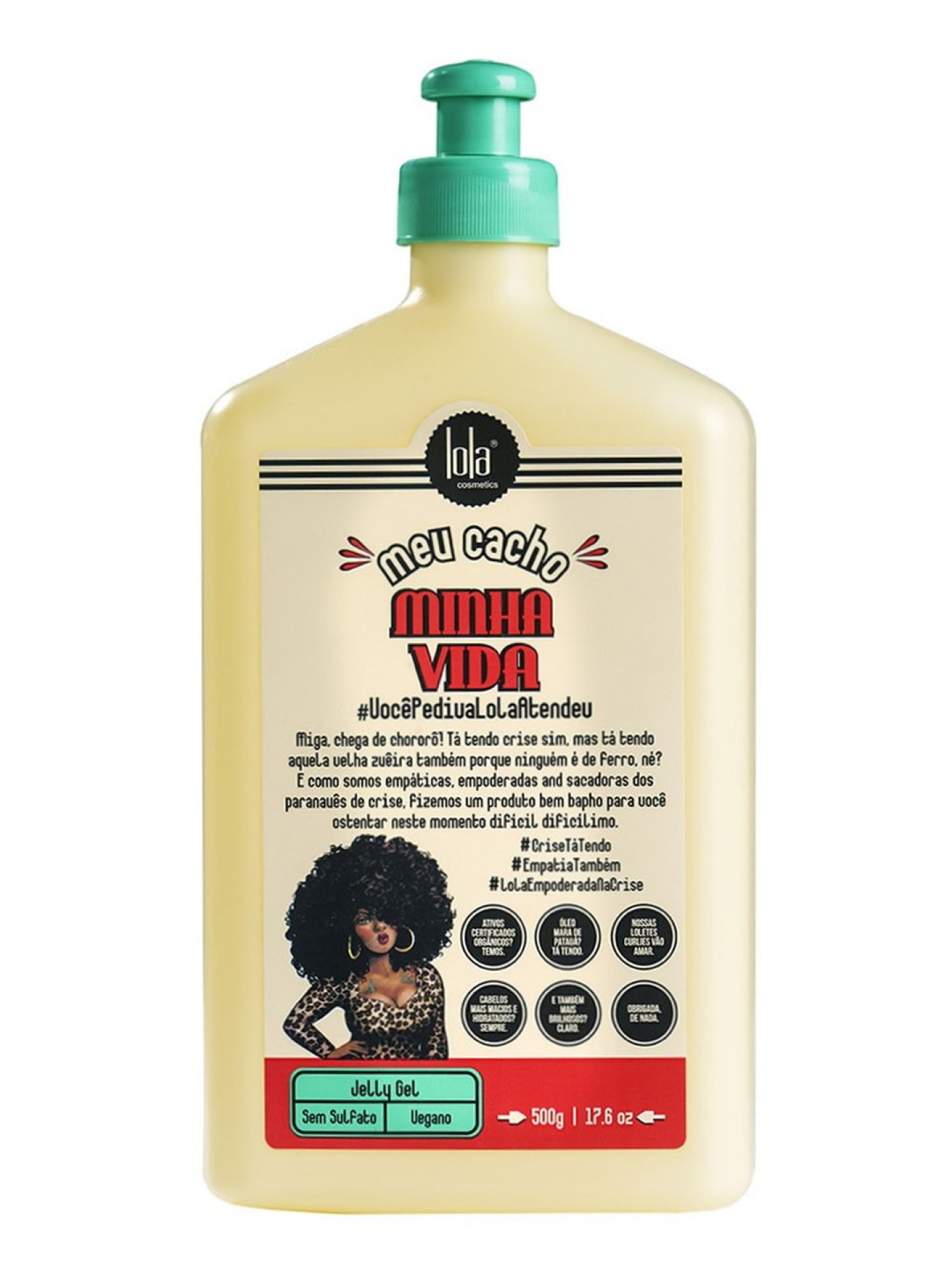 Lola Jelly Gel Meu Cacho Minha Vida 500g
