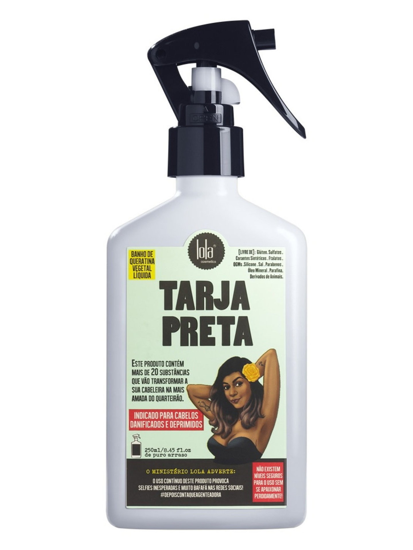 Lola Queratina Tarja Preta Spray 250ml
