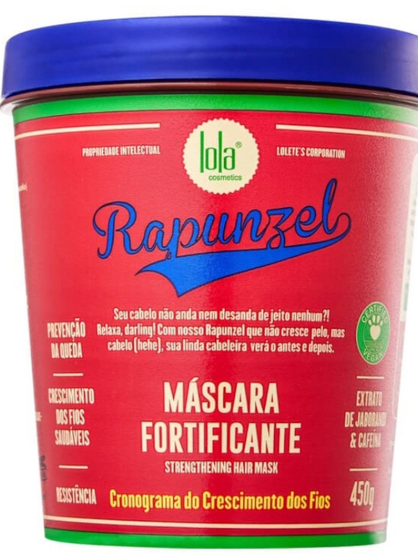Lola Máscara Rapunzel 450g