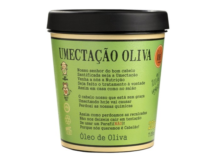 Lola Máscara Umectação Oliva 200g