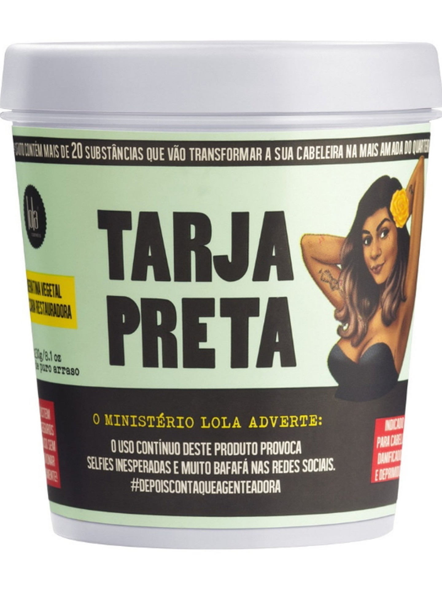 Lola Máscara Tarja Preta 230g