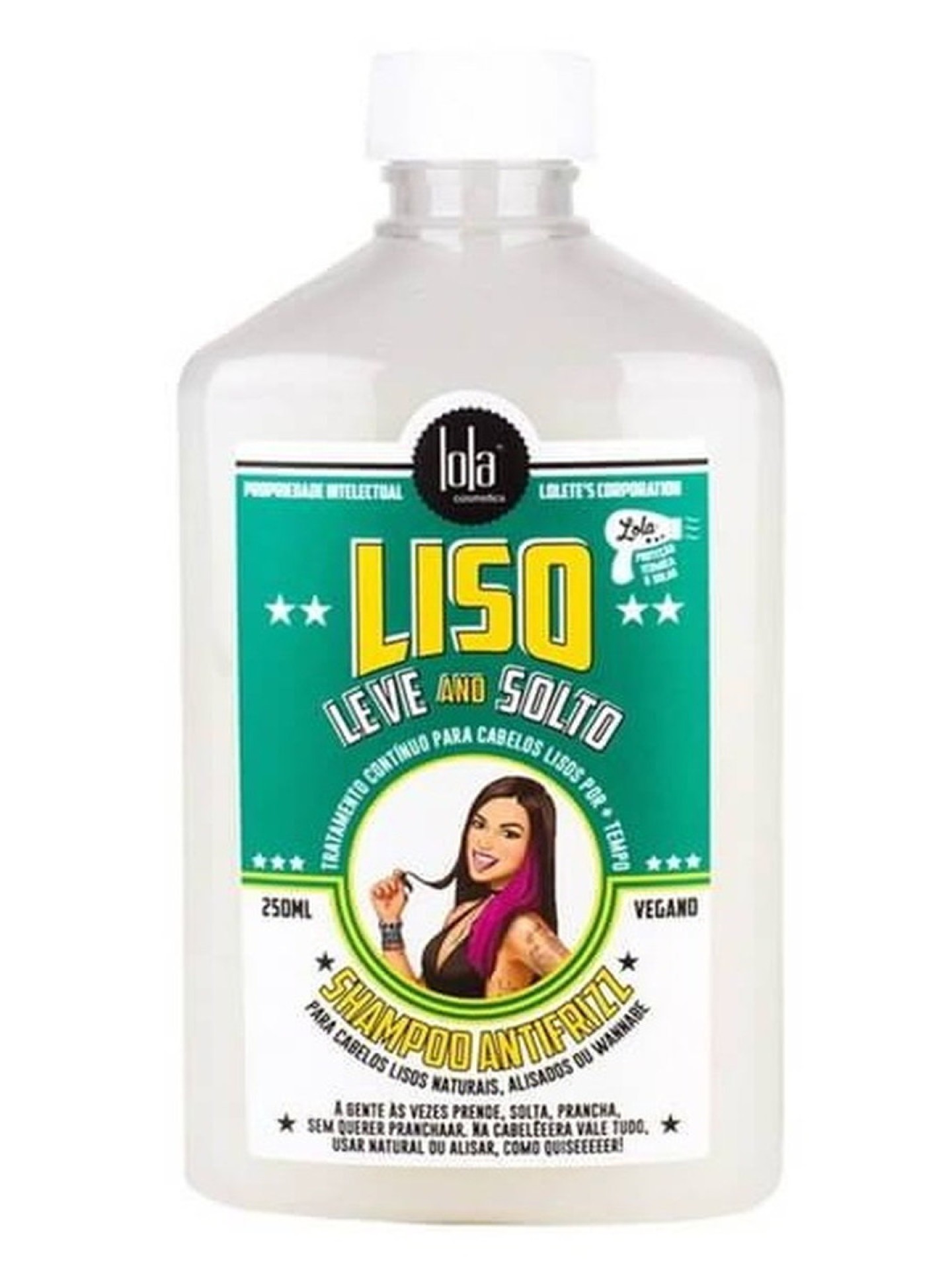 Lola Shampoo Antifrizz Liso Leve e Solto 250ml