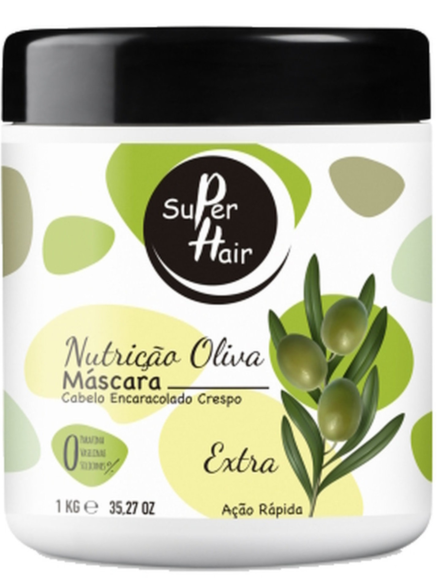 Super Hair Máscara Nutrição Oliva 1Kg