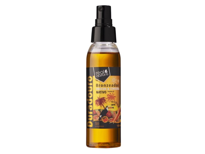 Real Natura Bronzeador Urucum & Cenoura 100ml
