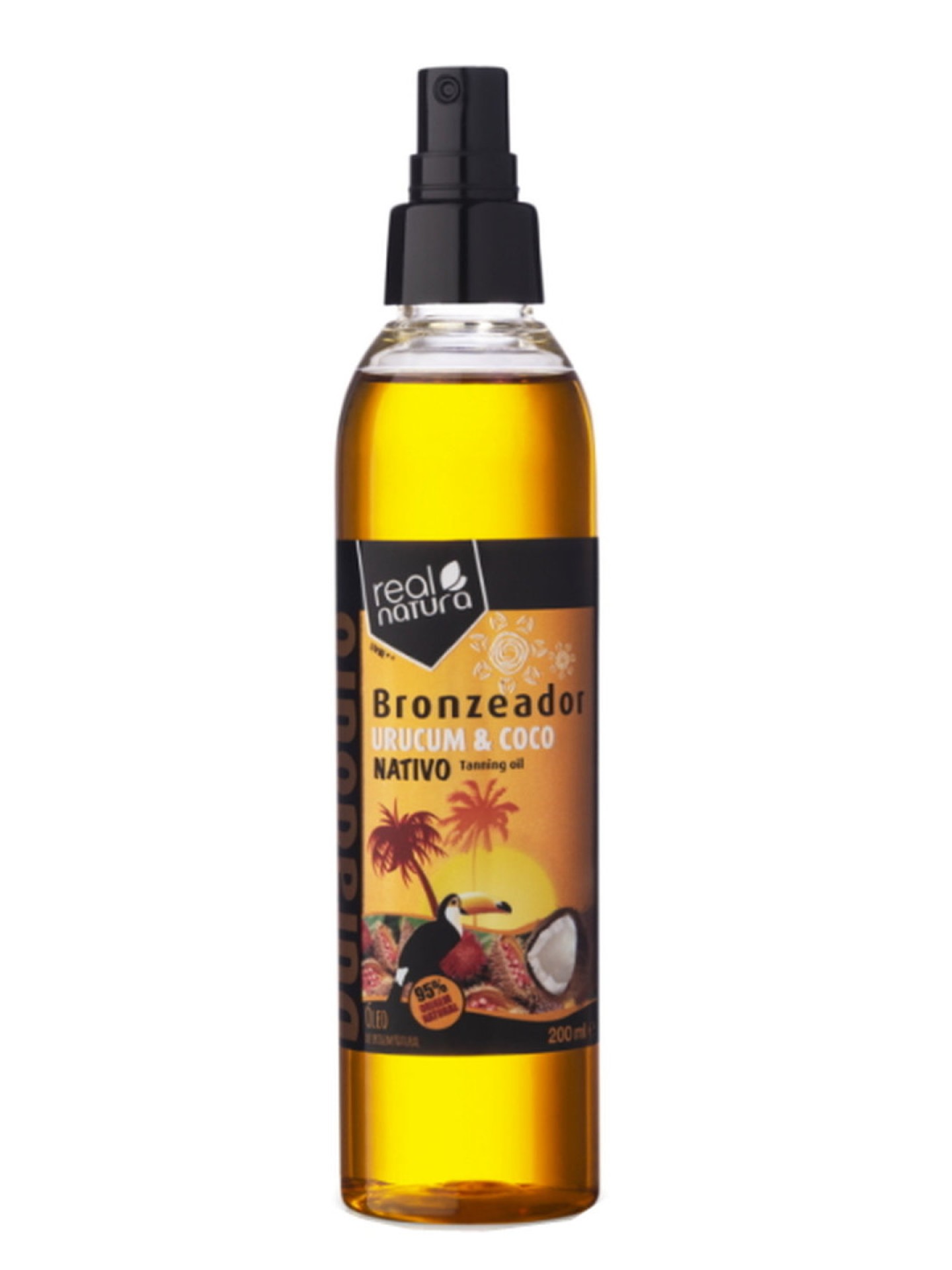 Real Natura Bronzeador Urucum & Coco 200ml