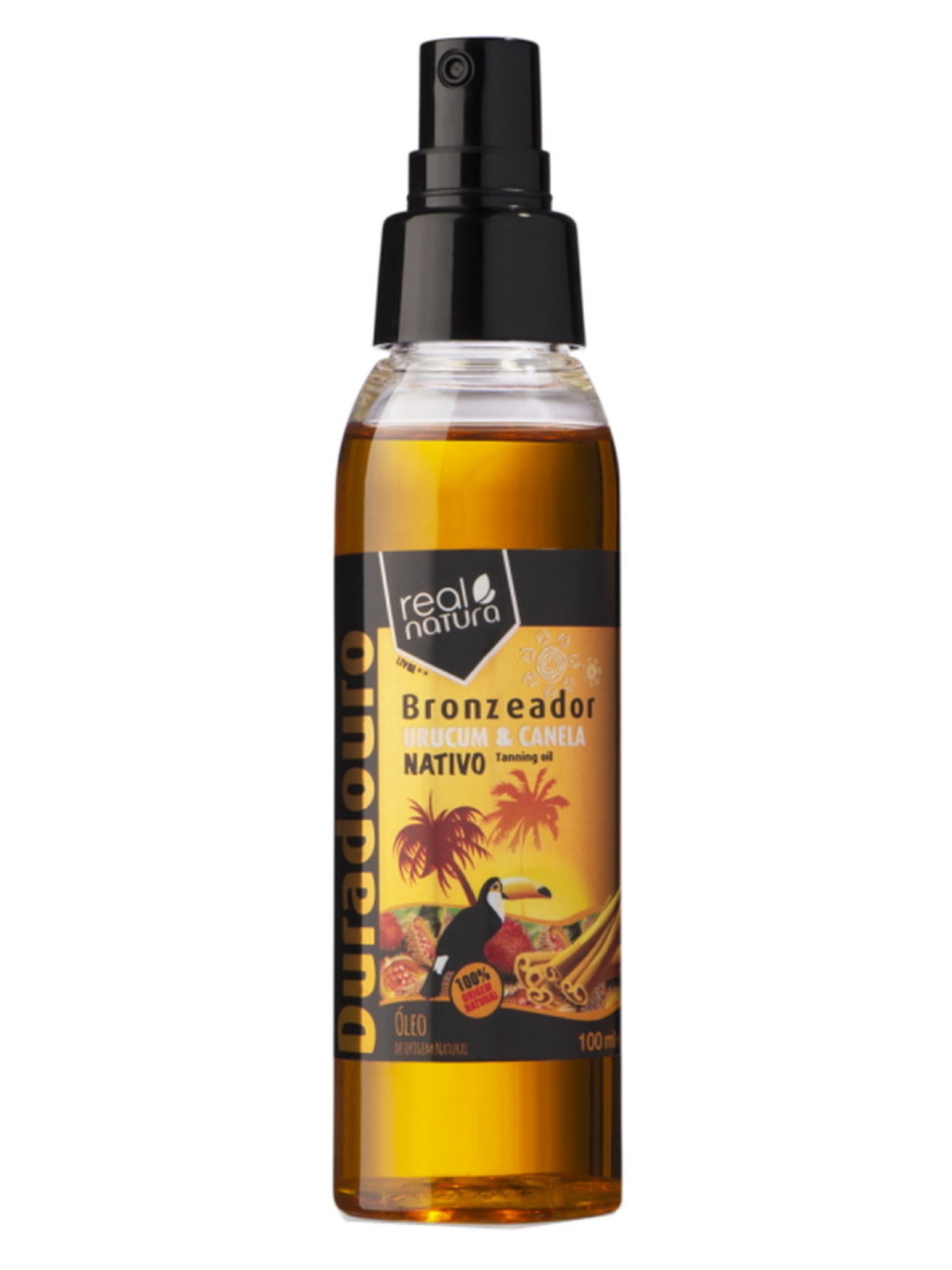 Real Natura Bronzeador Urucum & Canela 100ml