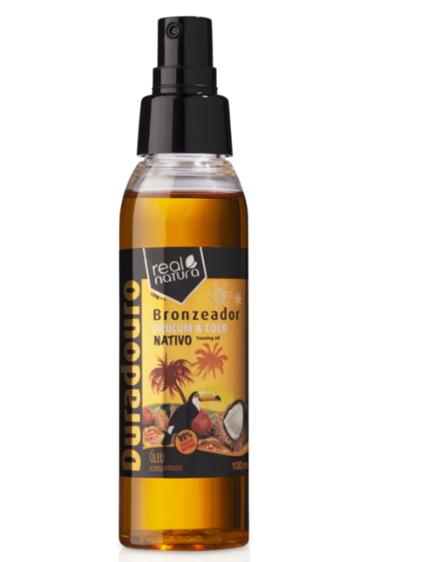 Real Natura Bronzeador Urucum & Coco 100ml