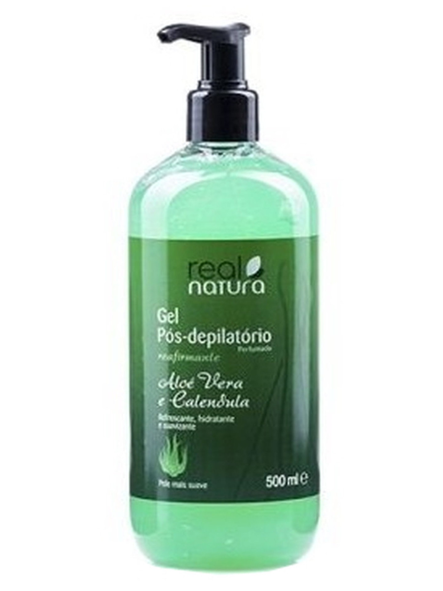 Real Natura Gel Pós Depilatório Aloe Vera & Calêndula 500ml