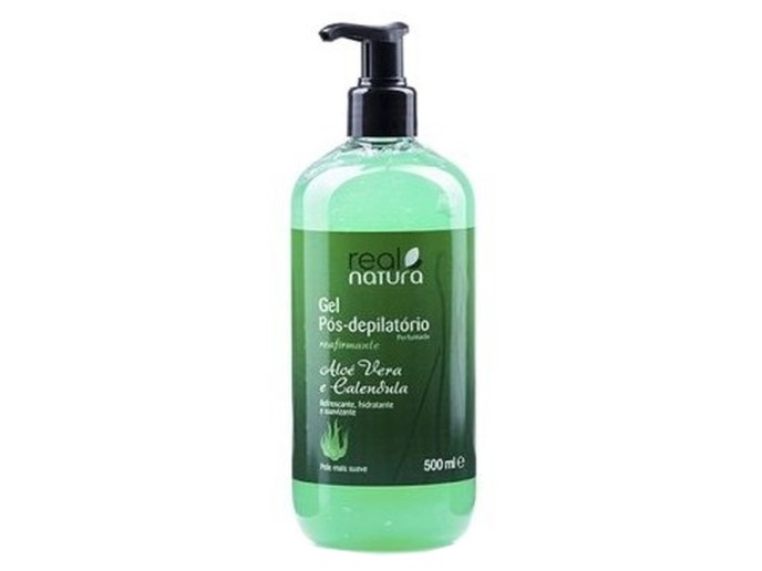 Real Natura Gel P�s Depilat�rio Aloe Vera & Cal�ndula 500ml