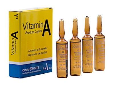 Real Natura Ampolas Vitamina A 4x10ml - Image product