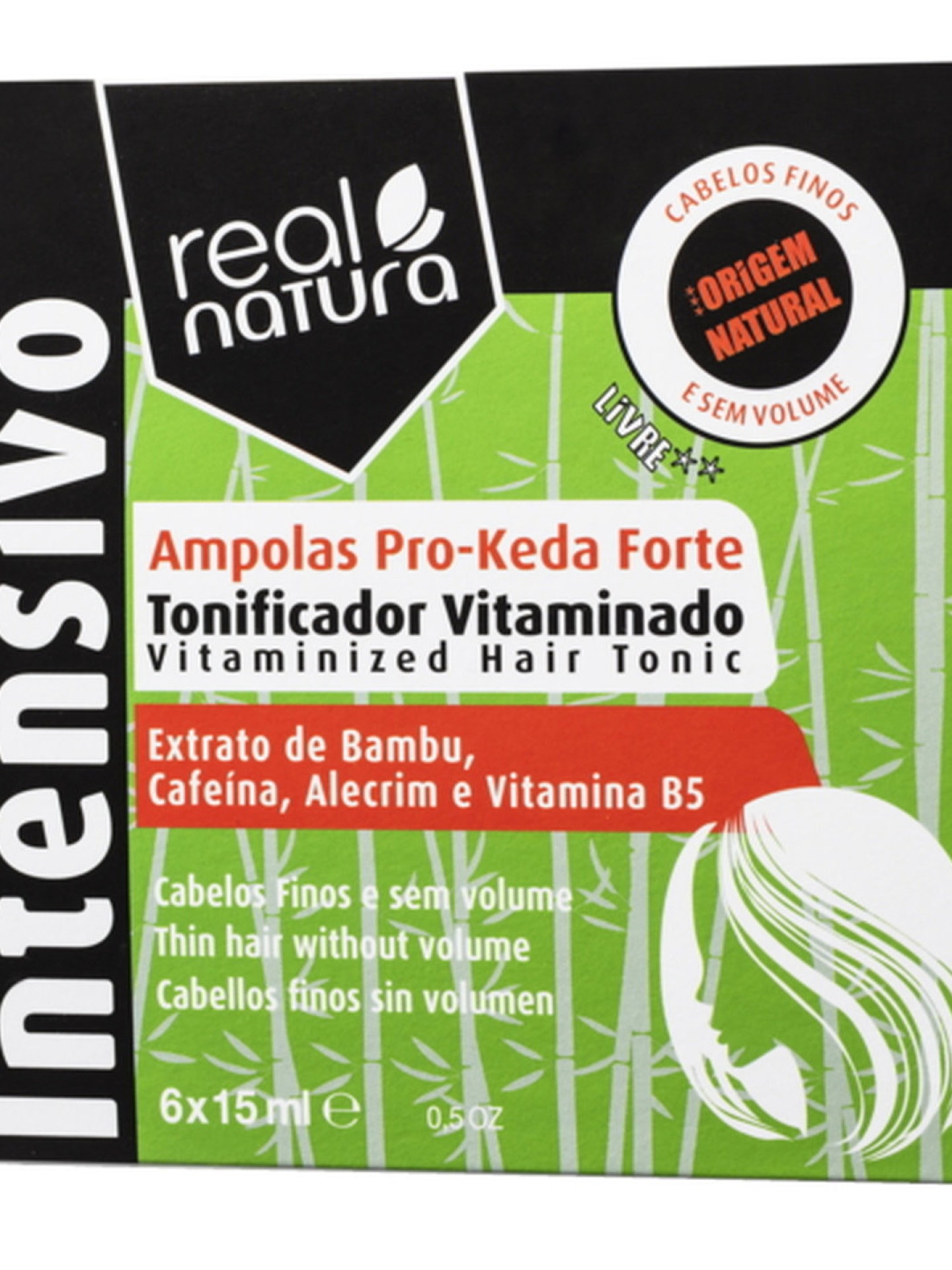 Real Natura Ampolas Pro-Keda Forte 6x15ml