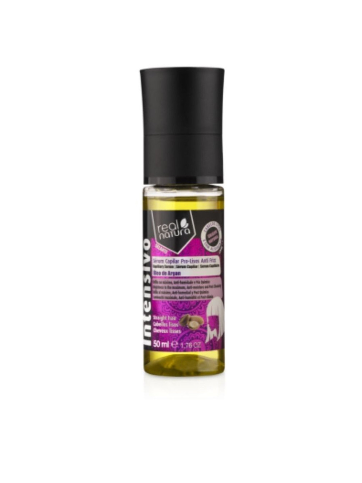 Real Natura Sérum Capilar Pro-Lisos Anti Frizz Argan 50ml