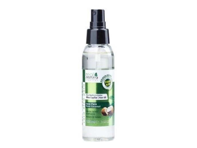 Real Natura Óleo Capilar Pro-Nutrição Extra Coco Puro 100ml
