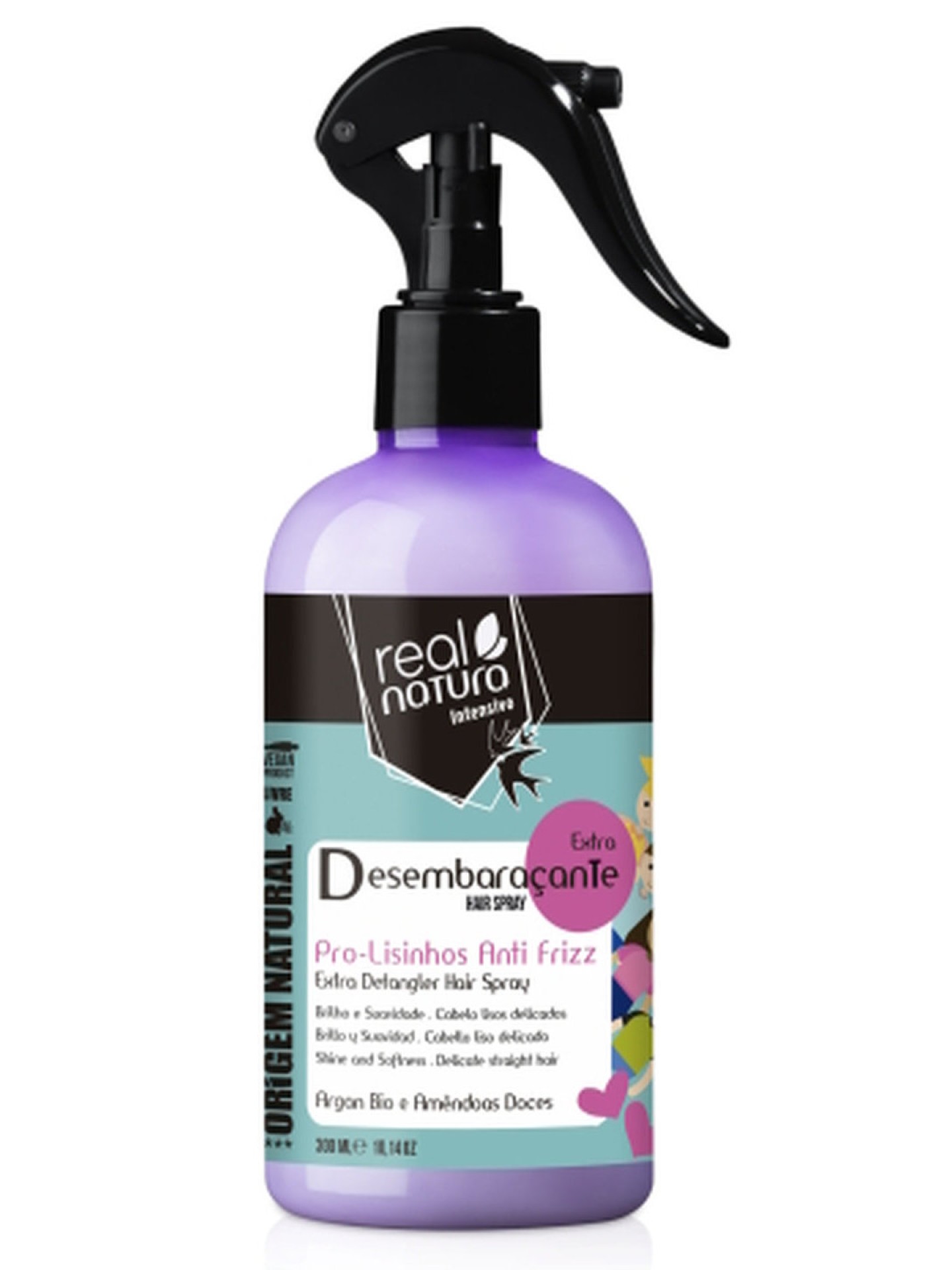 Real Natura Spray Pro-Lisinhos Anti-Frizz 300ml