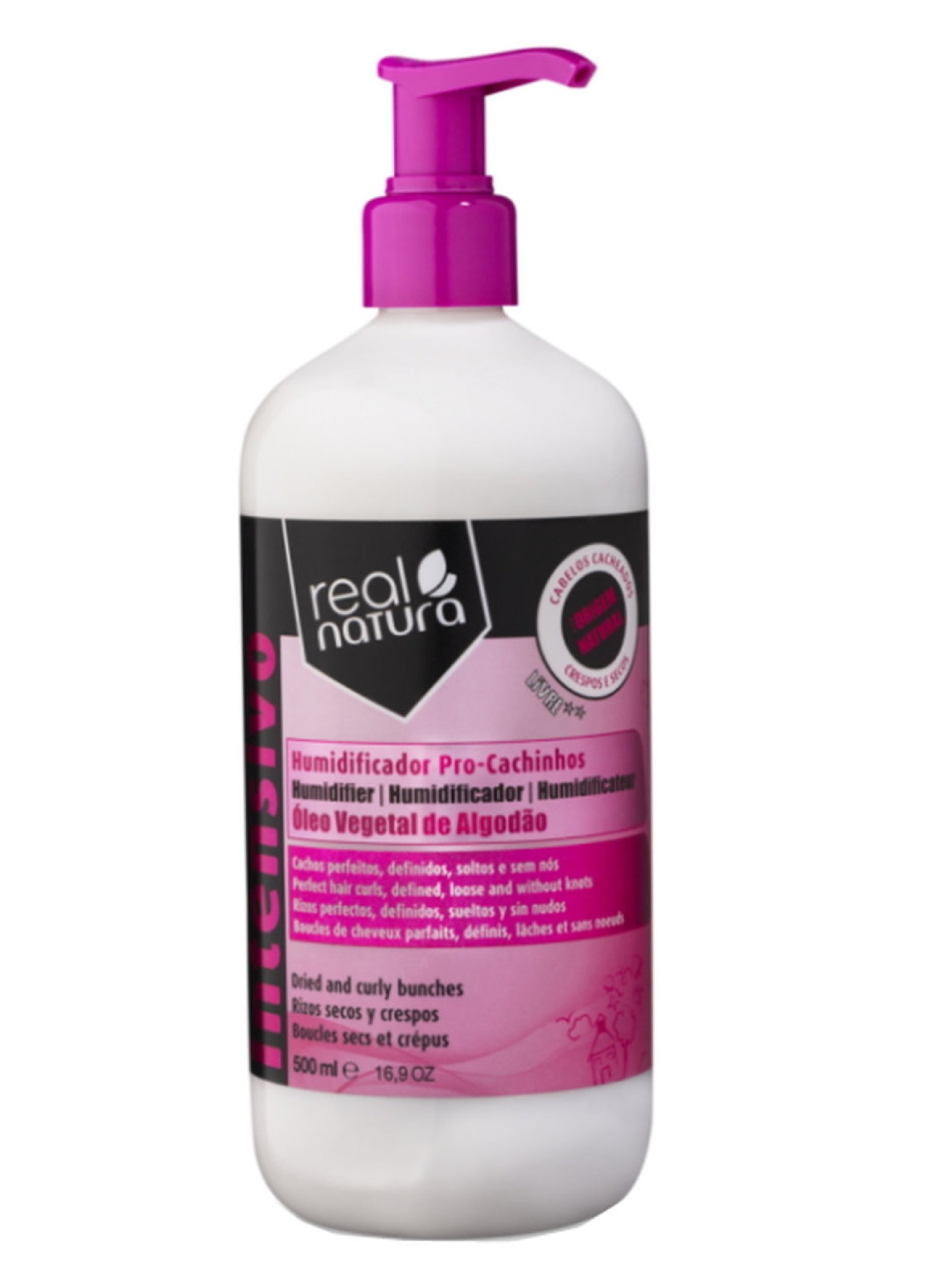 Real Natura Humidificador Pro-Cachinhos 500ml