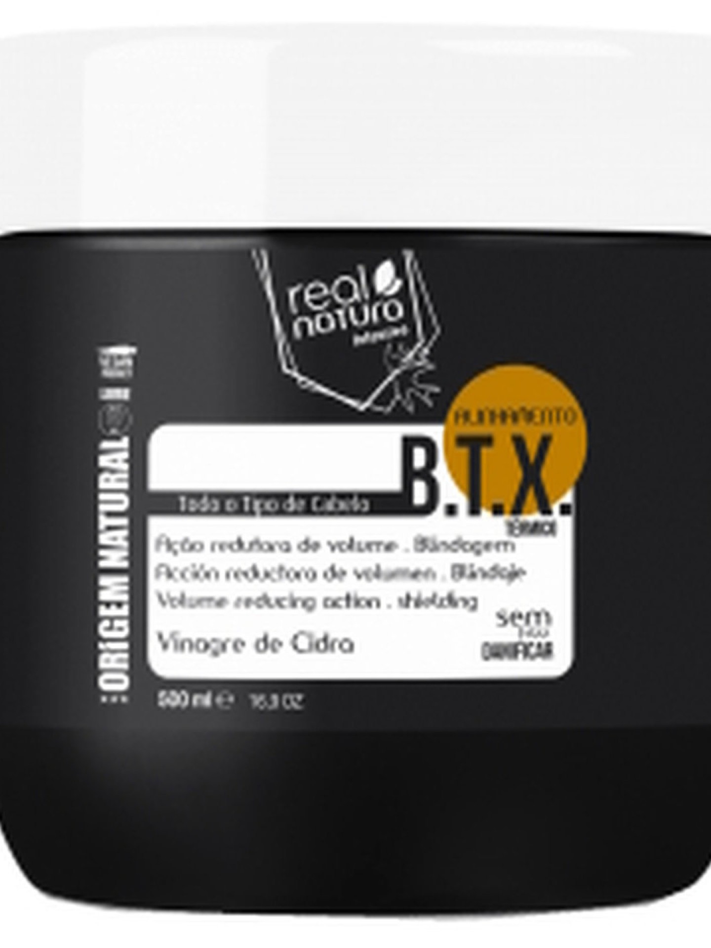 Real Natura Creme de Alinhamento B.T.X. 500ml
