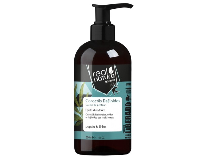 Real Natura Creme de Pentear Carac�is Definidos 500ml