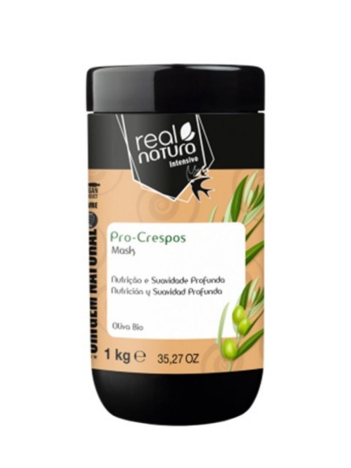 Real Natura Máscara Pro-Crespos 1Kg