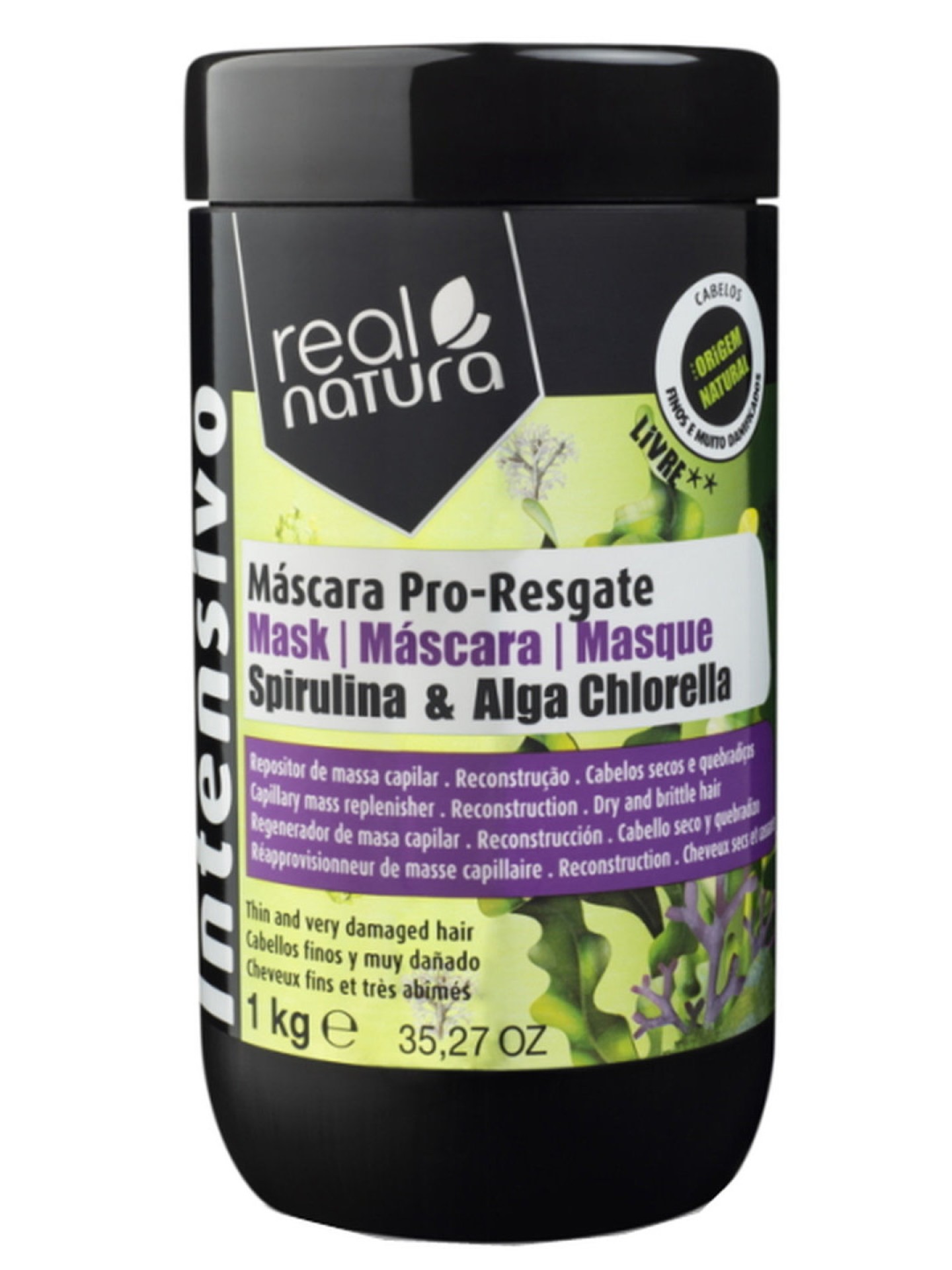 Real Natura Máscara Pro-Resgate 1Kg